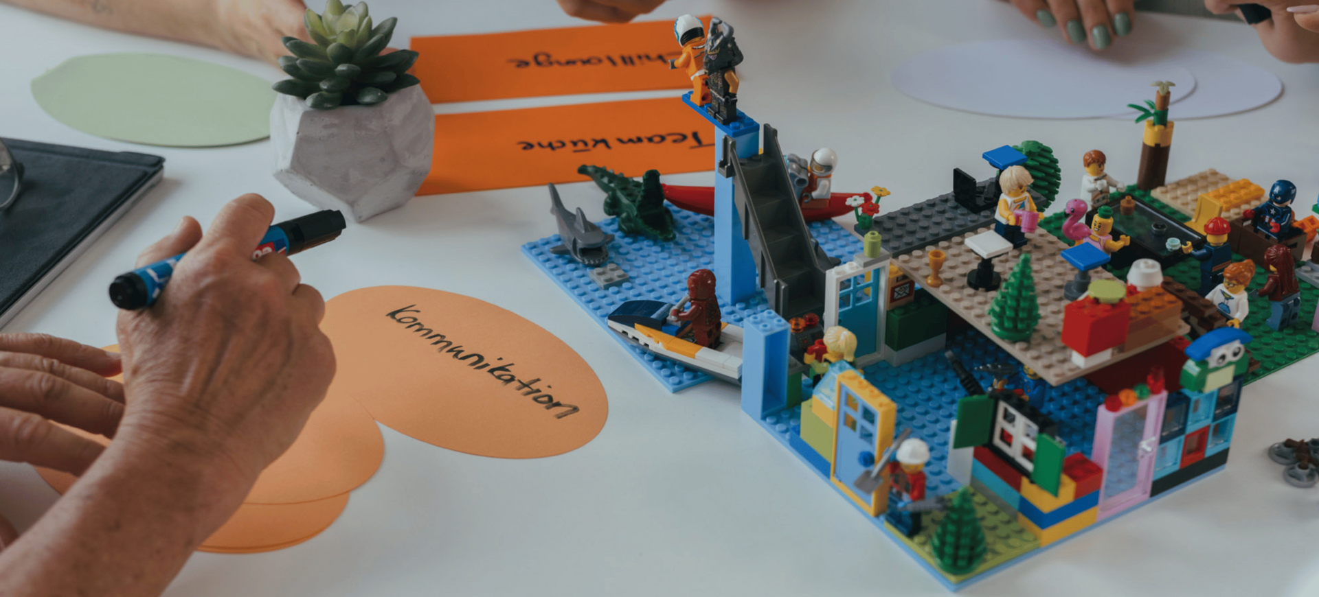 Teamworkshop indoor - Teambuilding und Teamentwicklung